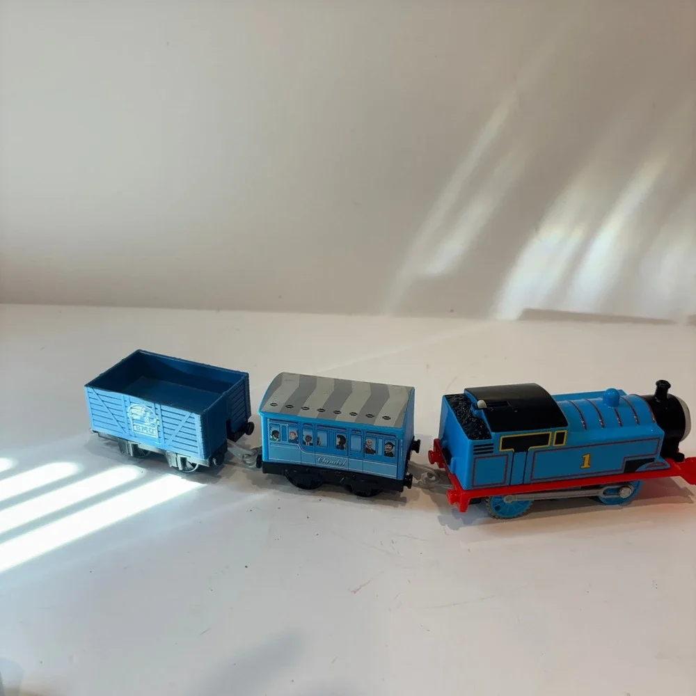 Thomas & Friends Motorized Thomas Train Clarabel Coach and SMC Cargo Car Set